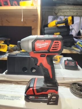 Milwaukee M18 Impact Driver in Red and Black